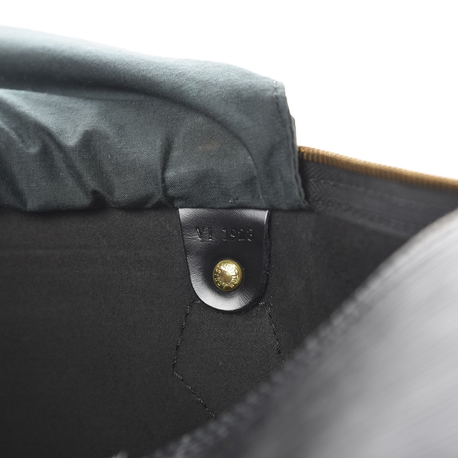 Louis Vuitton Epi Speedy 40 Black 9 of 11