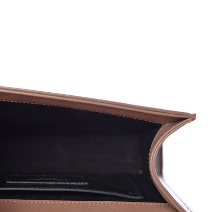Saint Laurent Grain De Poudre Small Monogram Kate Satchel Fard 4 of 9