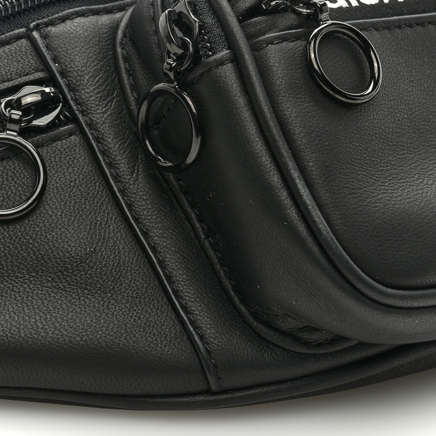 Alexander Wang Lambskin Attica Belt Bag Black 7 of 8
