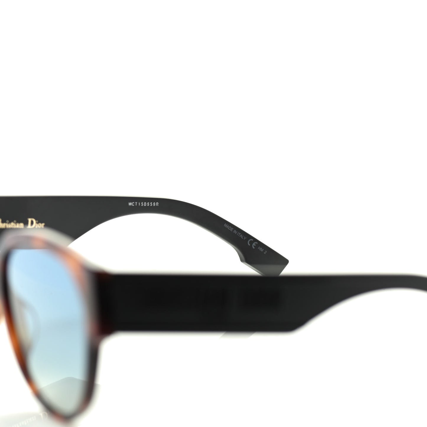 Acetate DiorID2 Sunglasses Tortoise