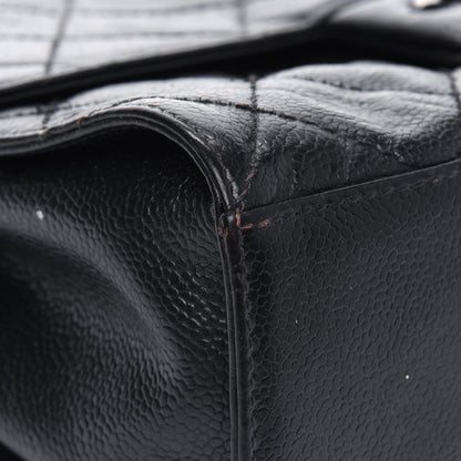 Chanel Crumpled Grained Calfskin Medium CC Crave Flap Black 13 of 22