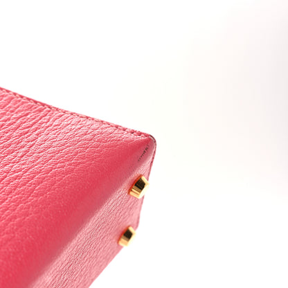 Hermes Chevre Mysore Mini Kelly Sellier 20 Rose Lipstick 13 of 14