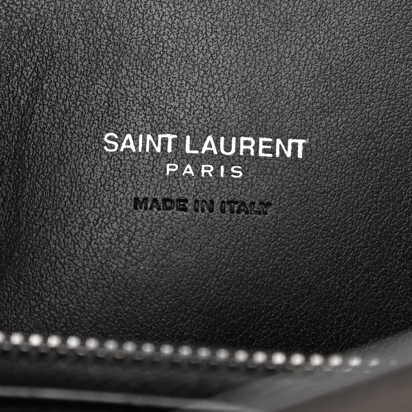 Grained Calfskin Baby Sac De Jour Fog