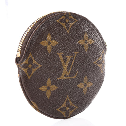 Louis Vuitton Monogram 2019 Christmas Animation Round Coin Purse Blue 2 of 9