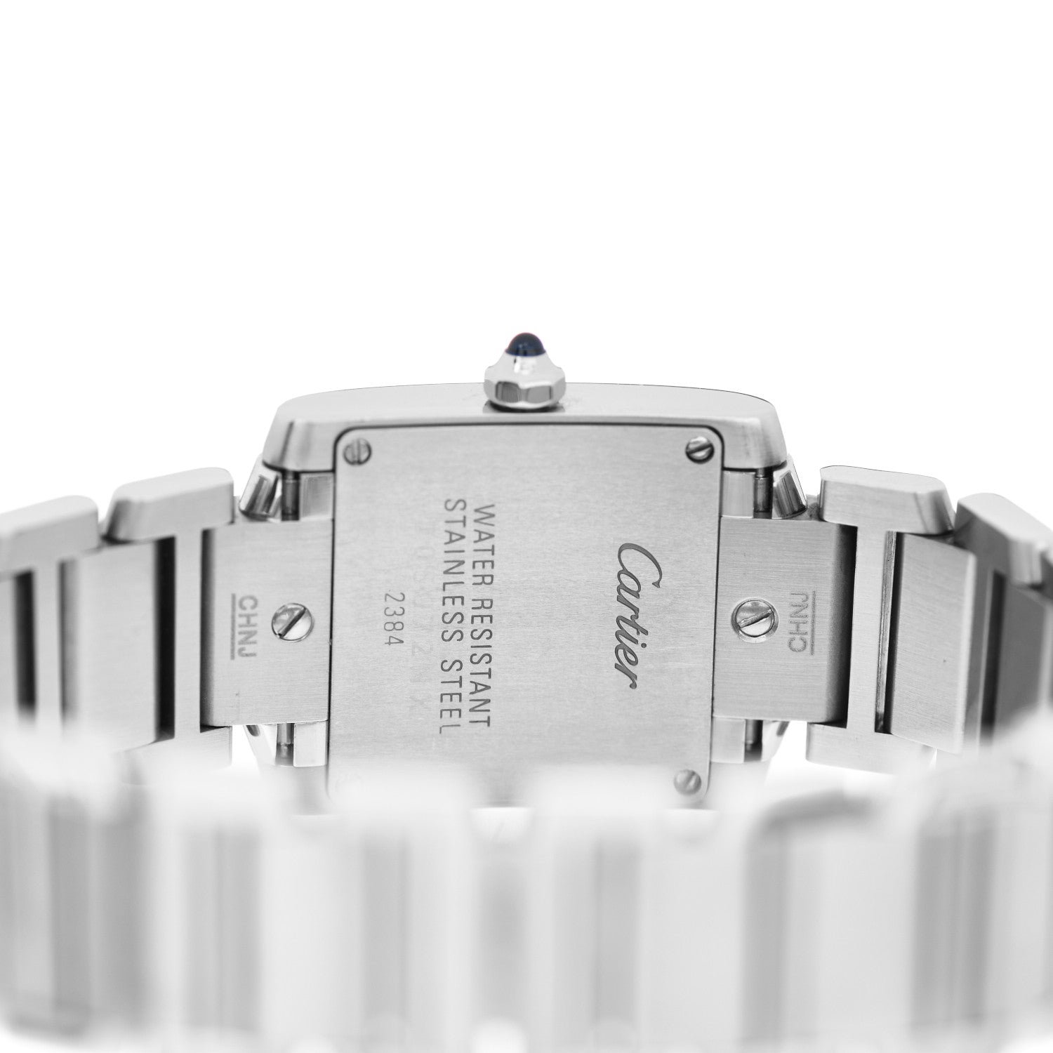 Cartier Stainless Steel 20mm Tank Francaise Quartz Watch 4 of 4