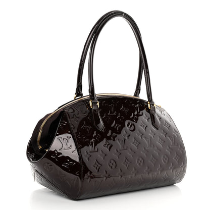 Louis Vuitton Vernis Sherwood GM Amarante 3 of 9