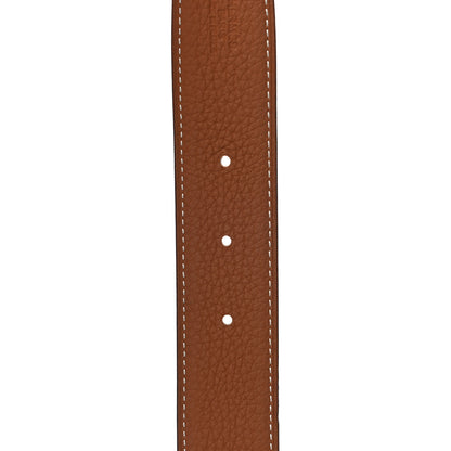 Hermes Box Togo 32mm H Belt 85 Black Gold 4 of 6