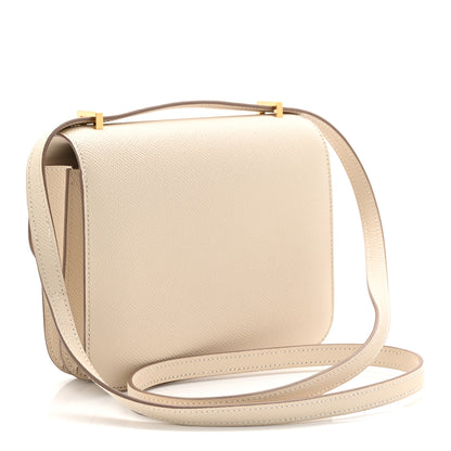 Hermes Epsom Constance 18 Craie 4 of 12
