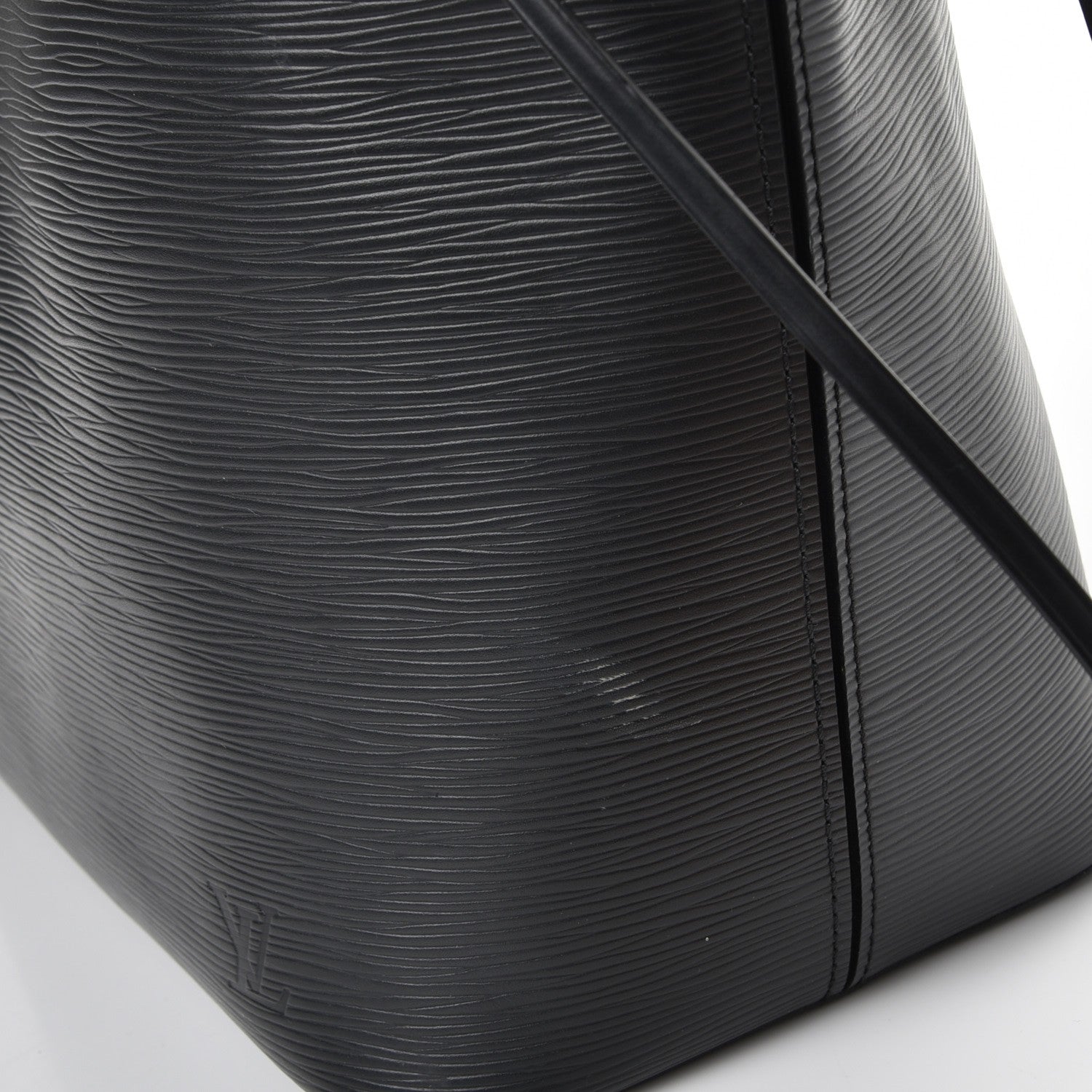 Louis Vuitton Epi Neverfull MM Black 16 of 20