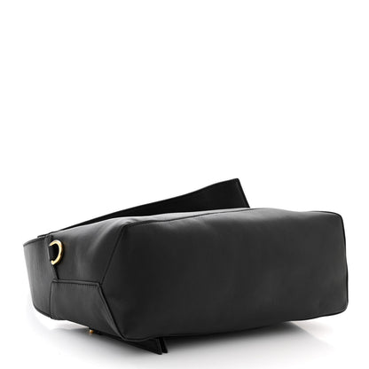 Loewe Calfskin Puzzle Hobo Black 4 of 9
