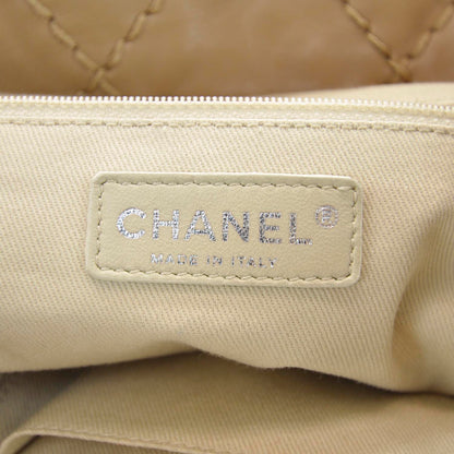 Chanel Lambskin Expandable Tote Camel Beige 8 of 9