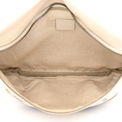 Gucci Grained Calfskin Logo Belt Bag White 5 of 14