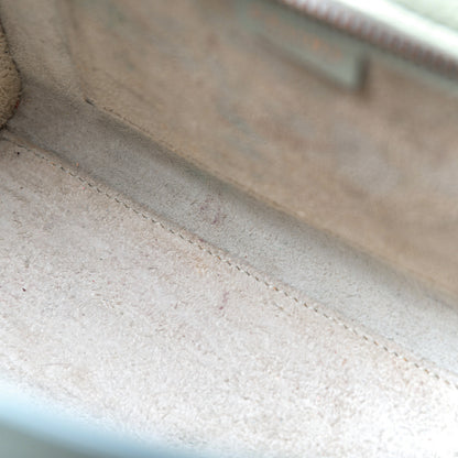 Celine Drummed Calfskin Nano Luggage Almond 12 of 12