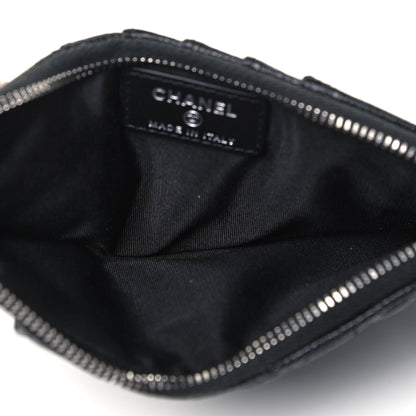 Chanel Caviar Quilted Classic Flat Wallet Pouch So Black 5 of 8