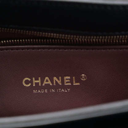 Chanel Lambskin Quilted Small Trendy CC Dual Handle Flap Bag Black 6 of 10