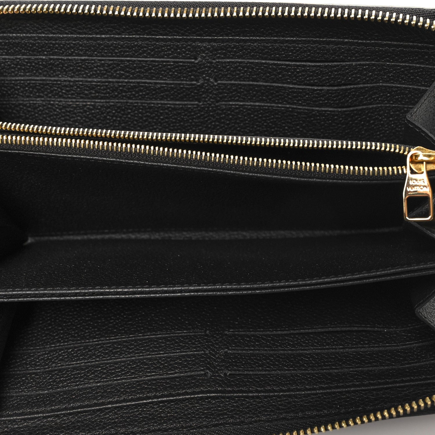 Louis Vuitton Empreinte Zippy Wallet Black 5 of 8