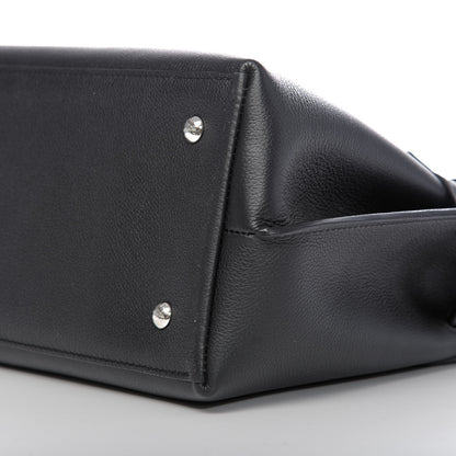 Louis Vuitton Soft Calfskin Lockme Ever Black 9 of 10
