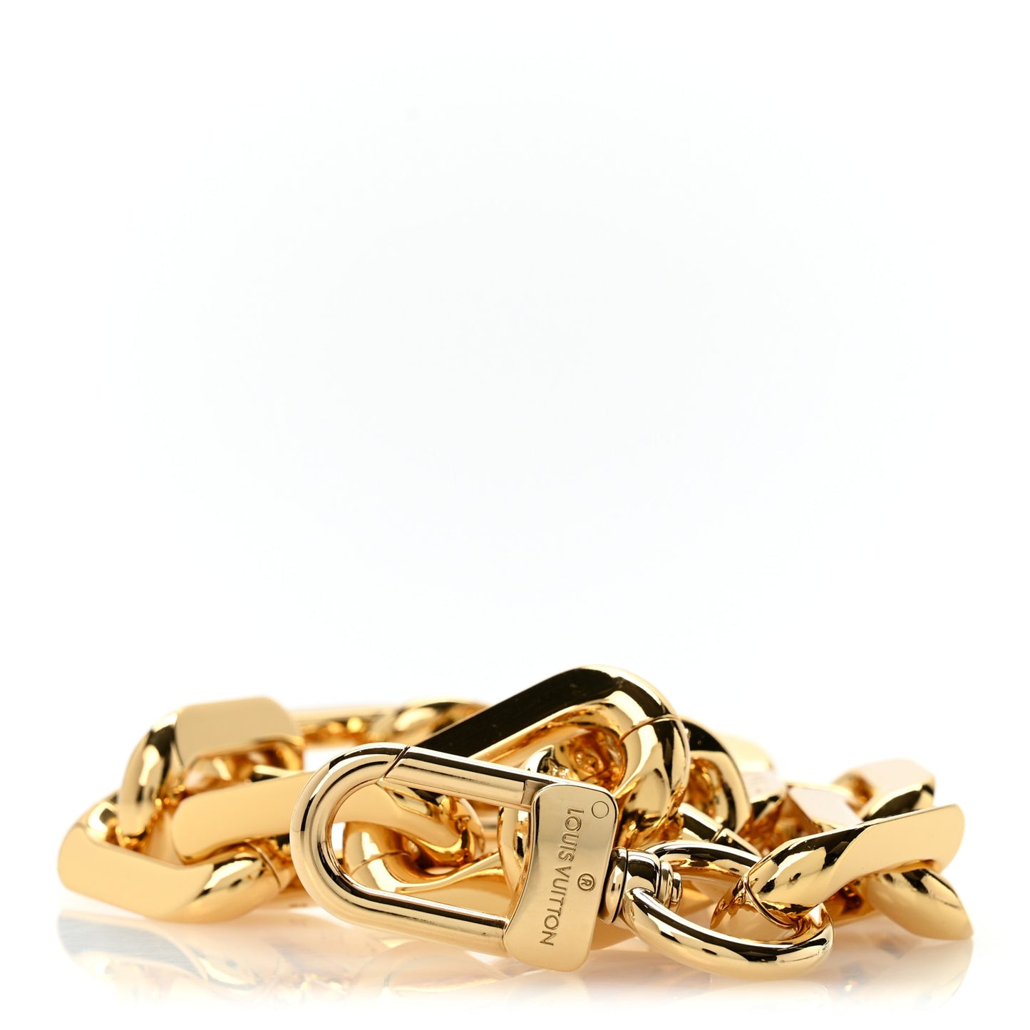 Metal Coussin MM Chain Strap Gold