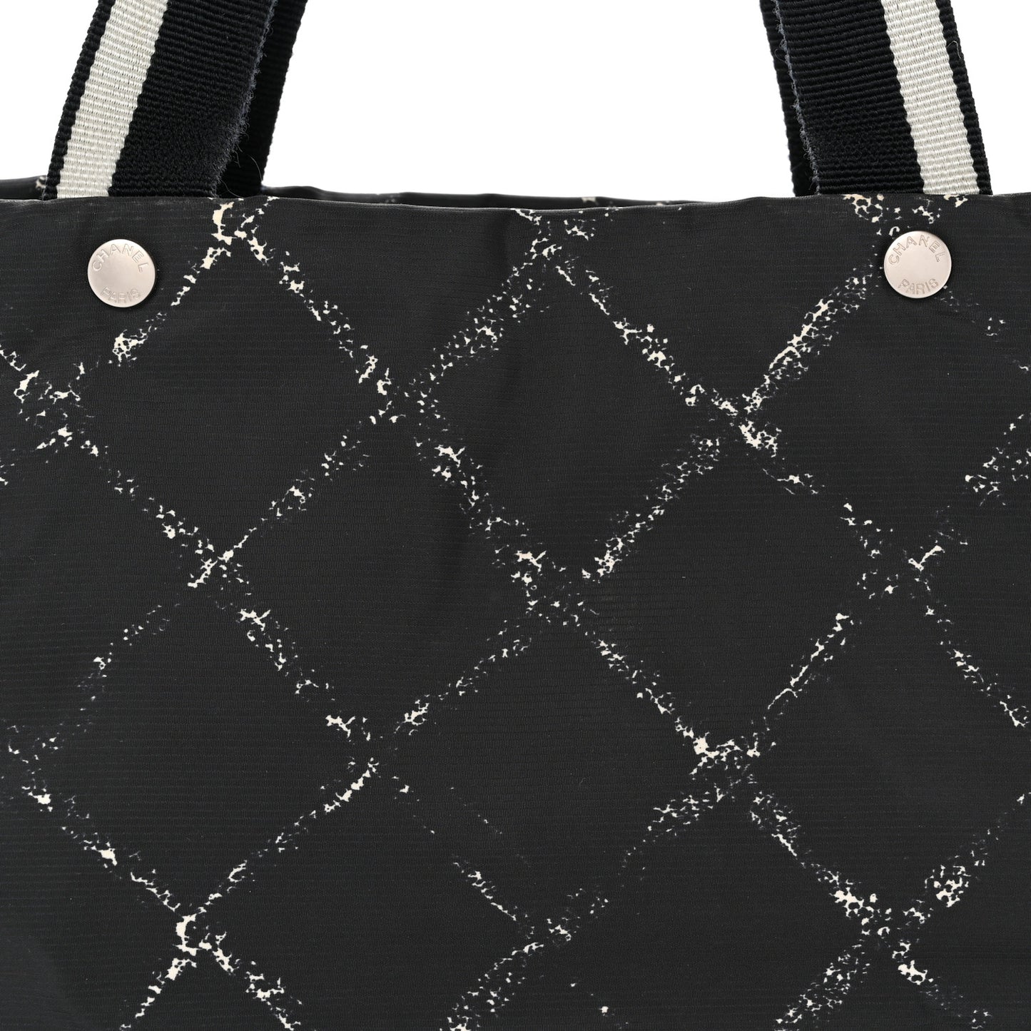 Nylon Travel Toiletry Tote Black
