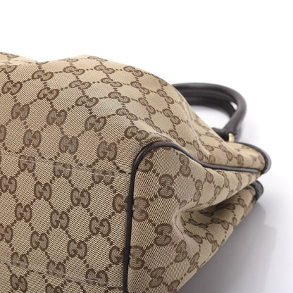 Gucci Monogram Medium Sukey Tote Beige Ebony Black 10 of 12