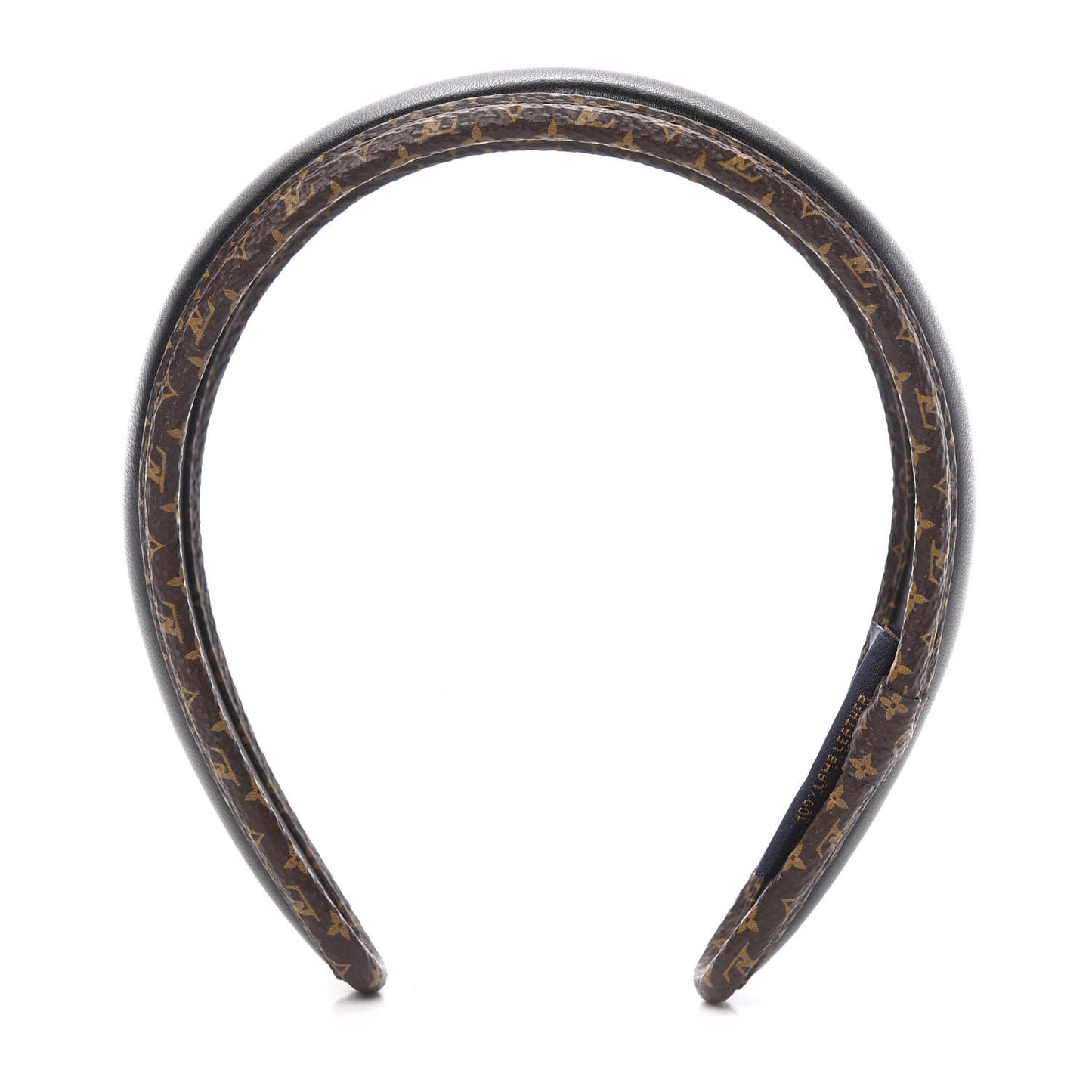 Monogram Headband Black