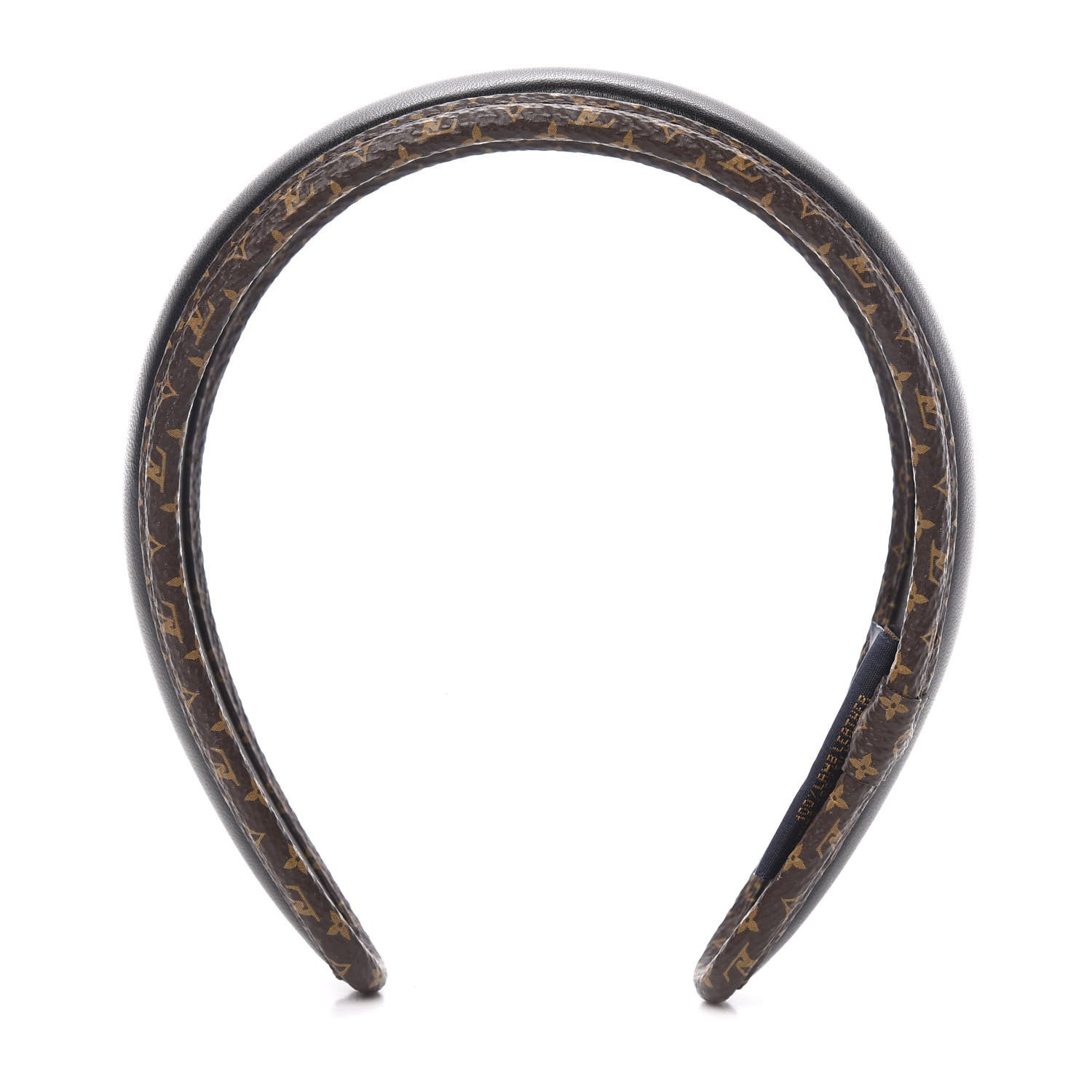 Louis Vuitton Monogram Headband Black 1 of 6