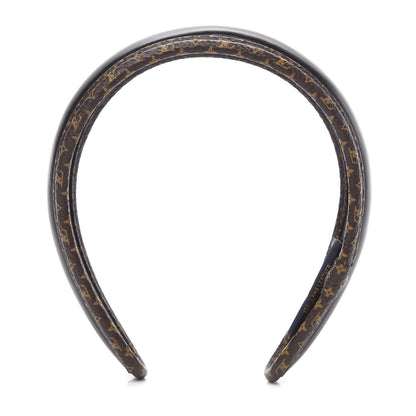 Louis Vuitton Monogram Headband Black 1 of 6