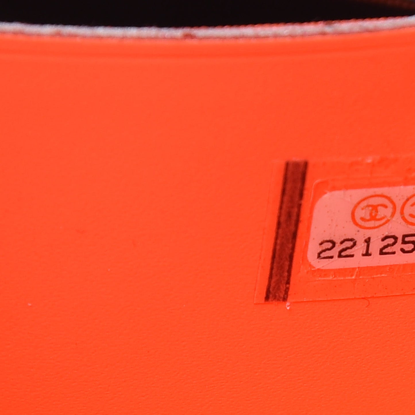 Patent Quilted Small Boy Zip Around Wallet Orange