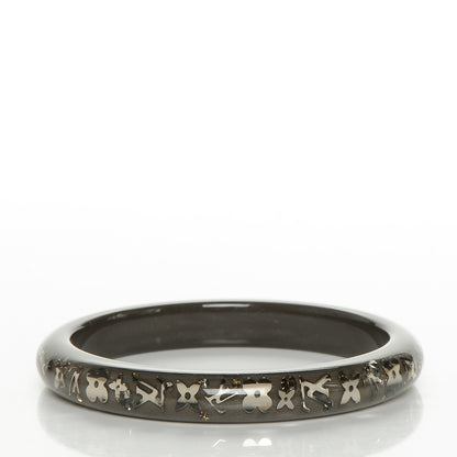 Louis Vuitton Resin Swarovski Small Inclusion Bracelet PM Grey 3 of 4