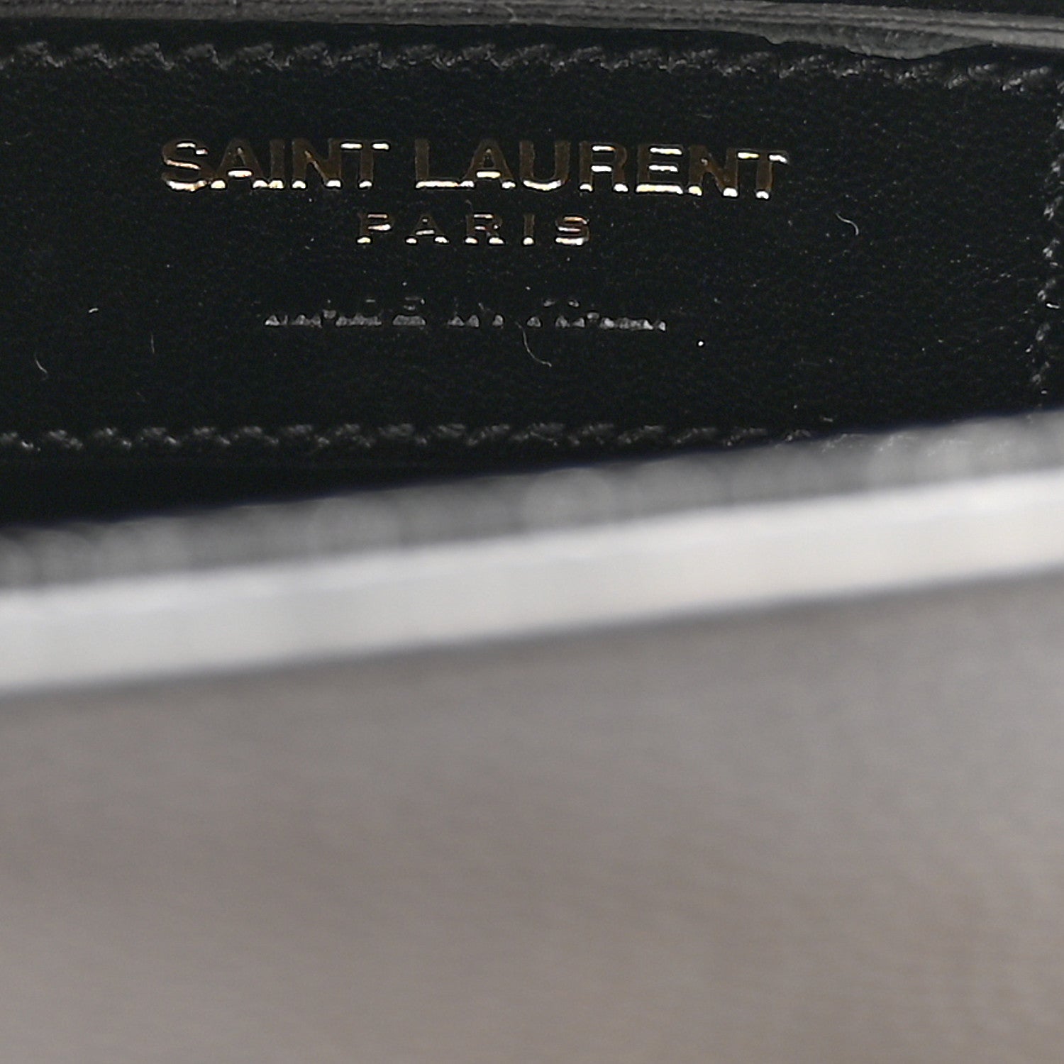 Saint Laurent Grain De Poudre Small Monogram Kate Satchel Black 6 of 10