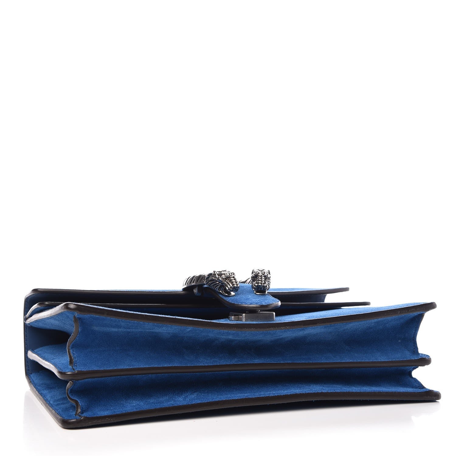 Gucci Suede Small Dionysus Shoulder Bag Blue 5 of 8