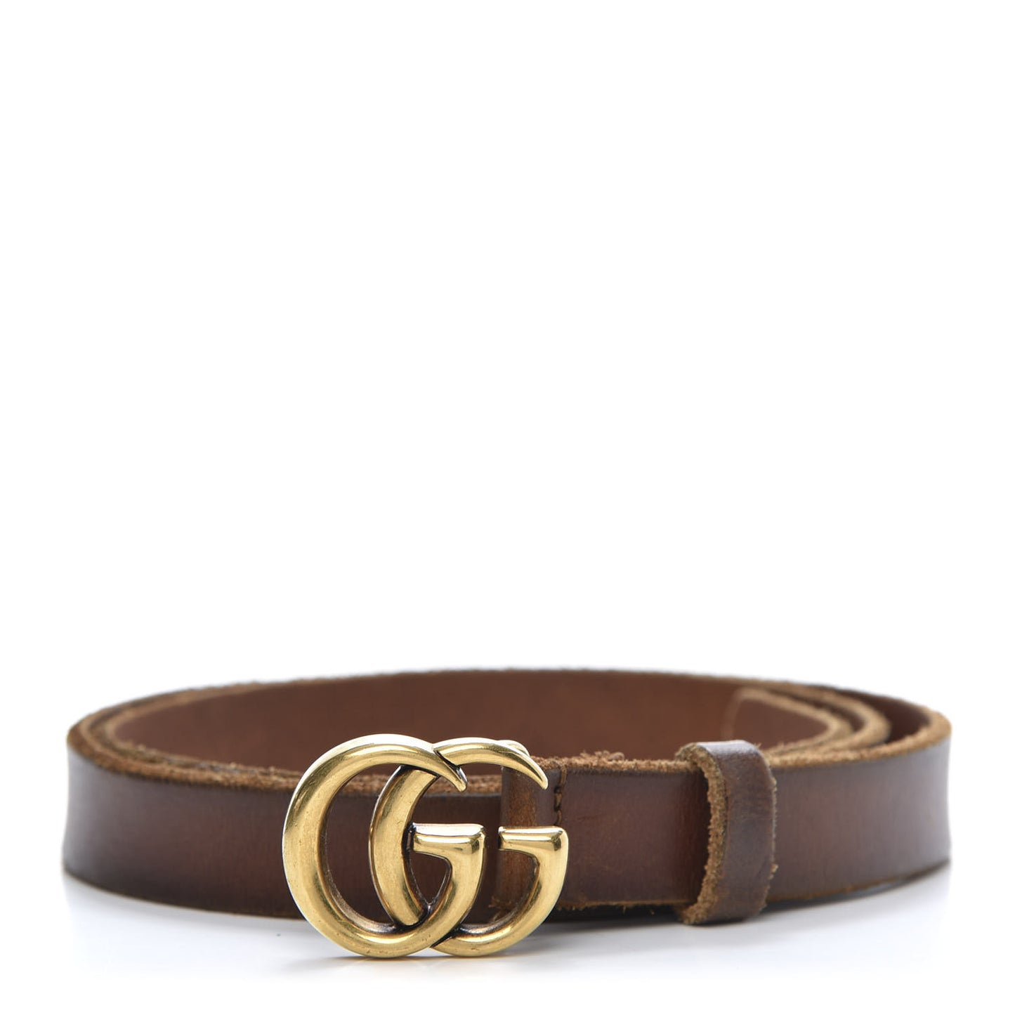 Faded Calfskin Double G 20mm Belt 80 32 Cuir