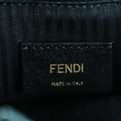 Fendi Vitello Elite Petite 2Jours Tote Black 6 of 8