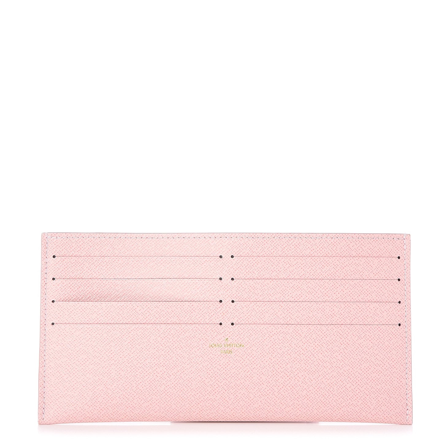 Calfskin Felicie Card Holder Insert Rose Ballerine