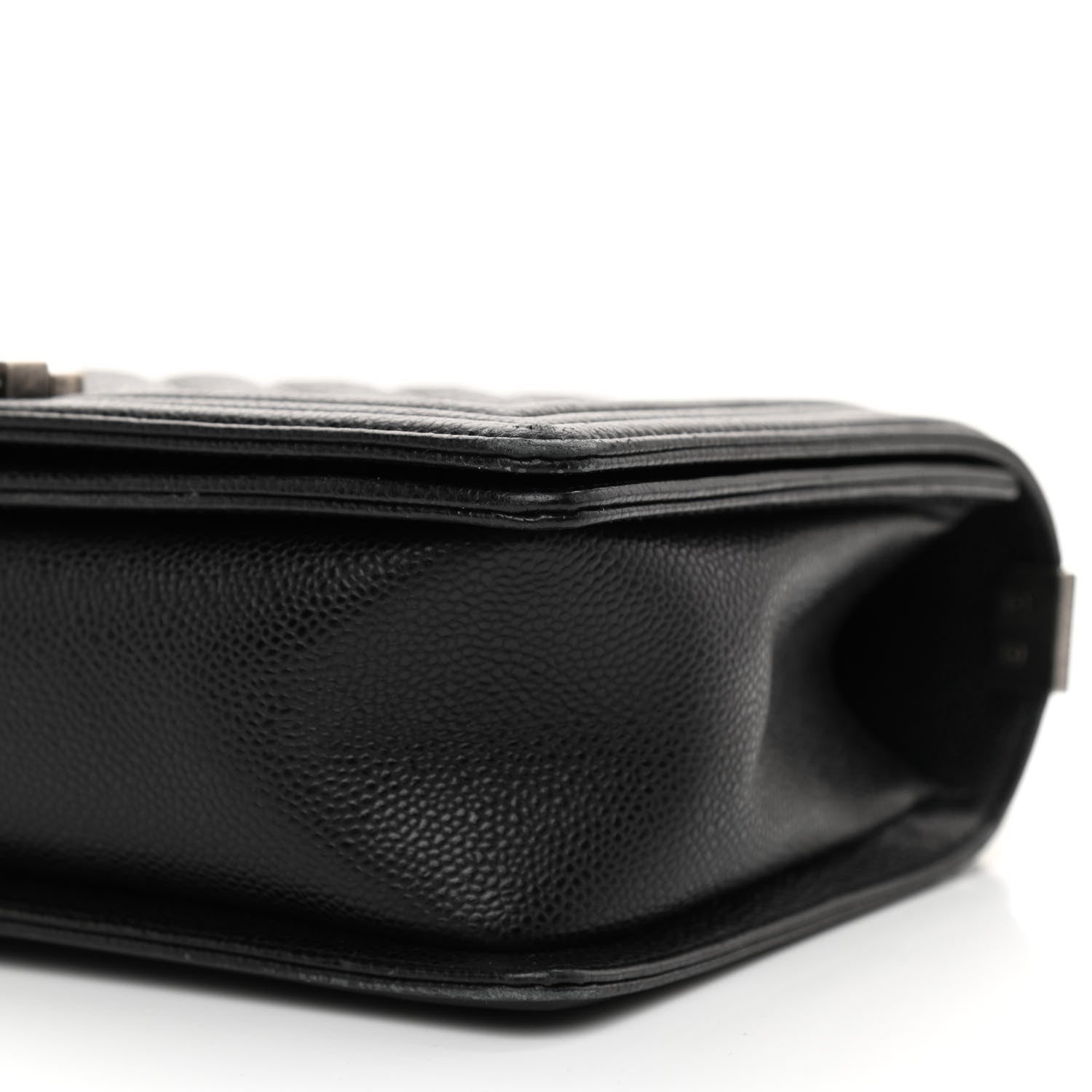 Chanel Caviar Quilted New Medium Boy Flap Black 10 of 12