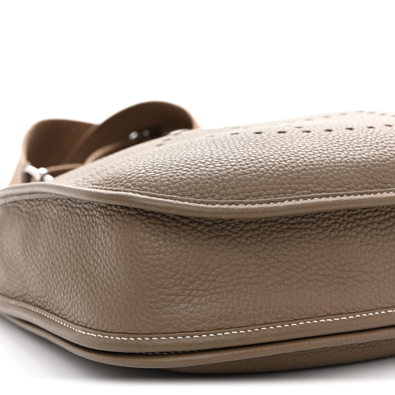 Hermes Taurillon Clemence Evelyne III PM Etoupe 9 of 11
