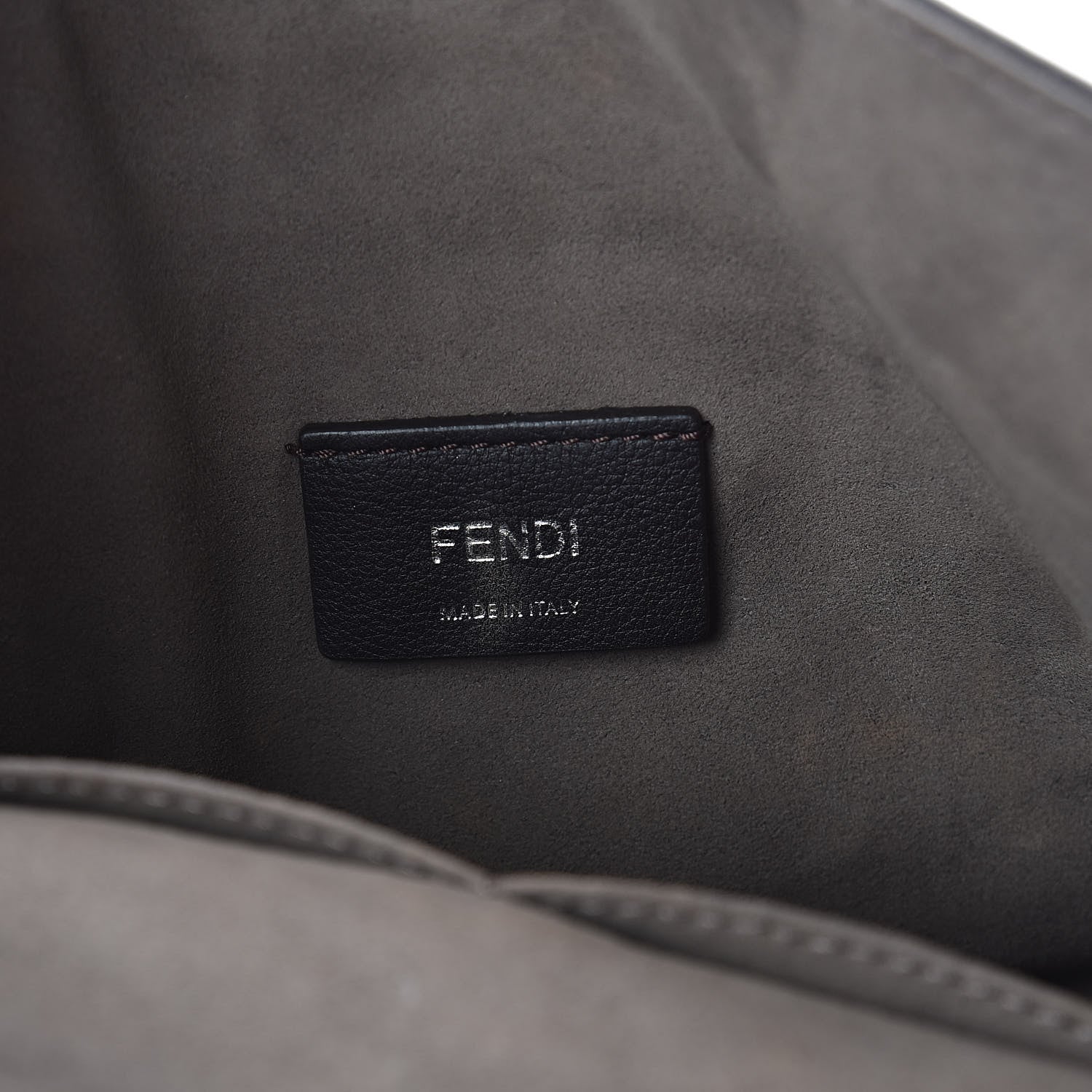 Fendi Vitello Century Pearl Bi-Color Scalloped Back to School Backpack Cuoio Camelia 6 of 10