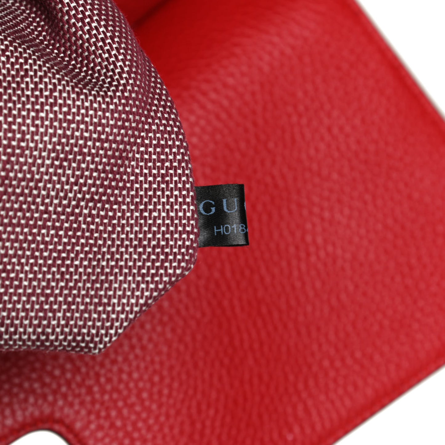 Pebbled Calfskin Large Bamboo Daily Top Handle Bag Red