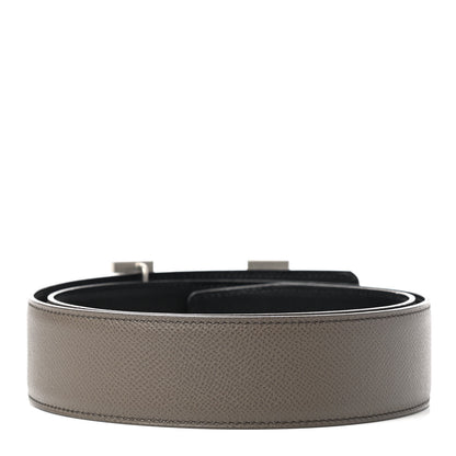 Hermes Epsom Chamonix 42mm Constance 2 H Belt 85 Etain Black 2 of 5