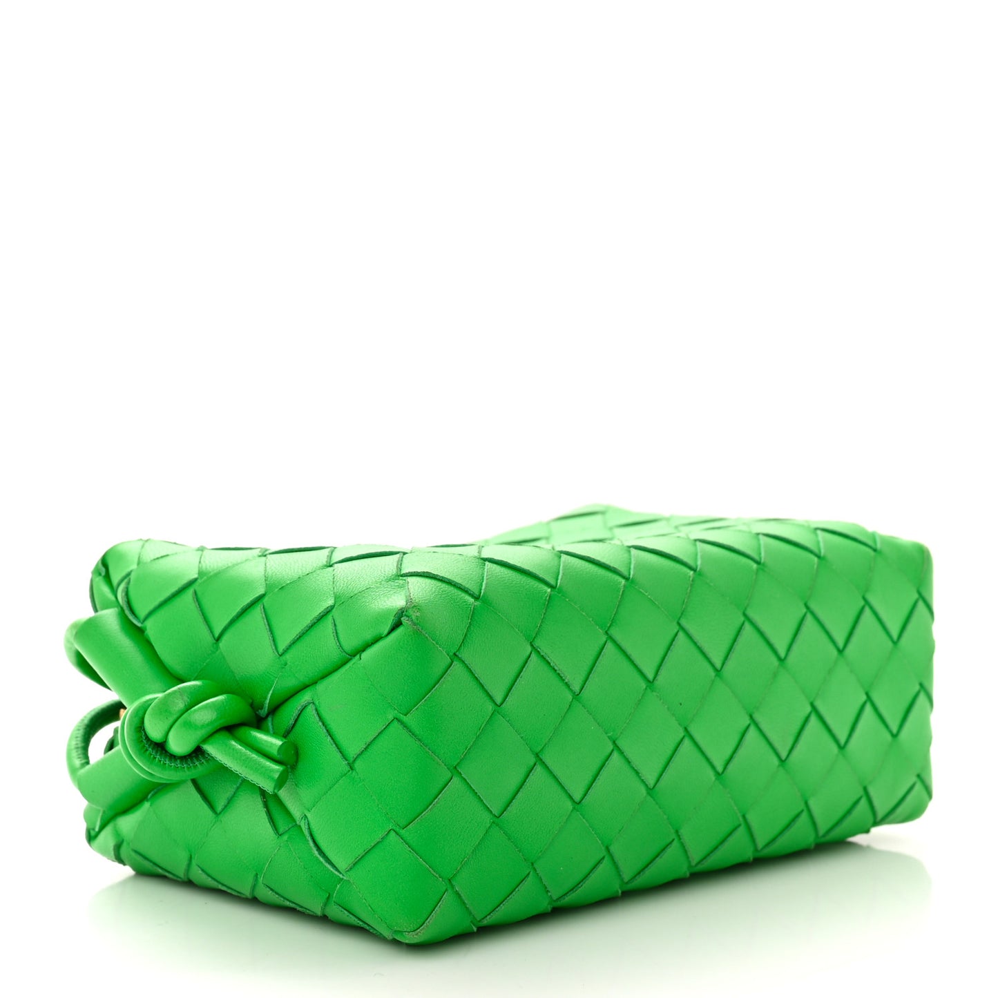 Nappa Intrecciato Mini Loop Camera Bag Parakeet