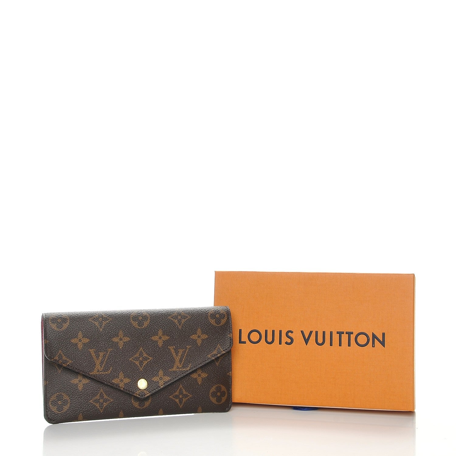 Louis Vuitton Monogram Jeanne Wallet Fuchsia 9 of 9