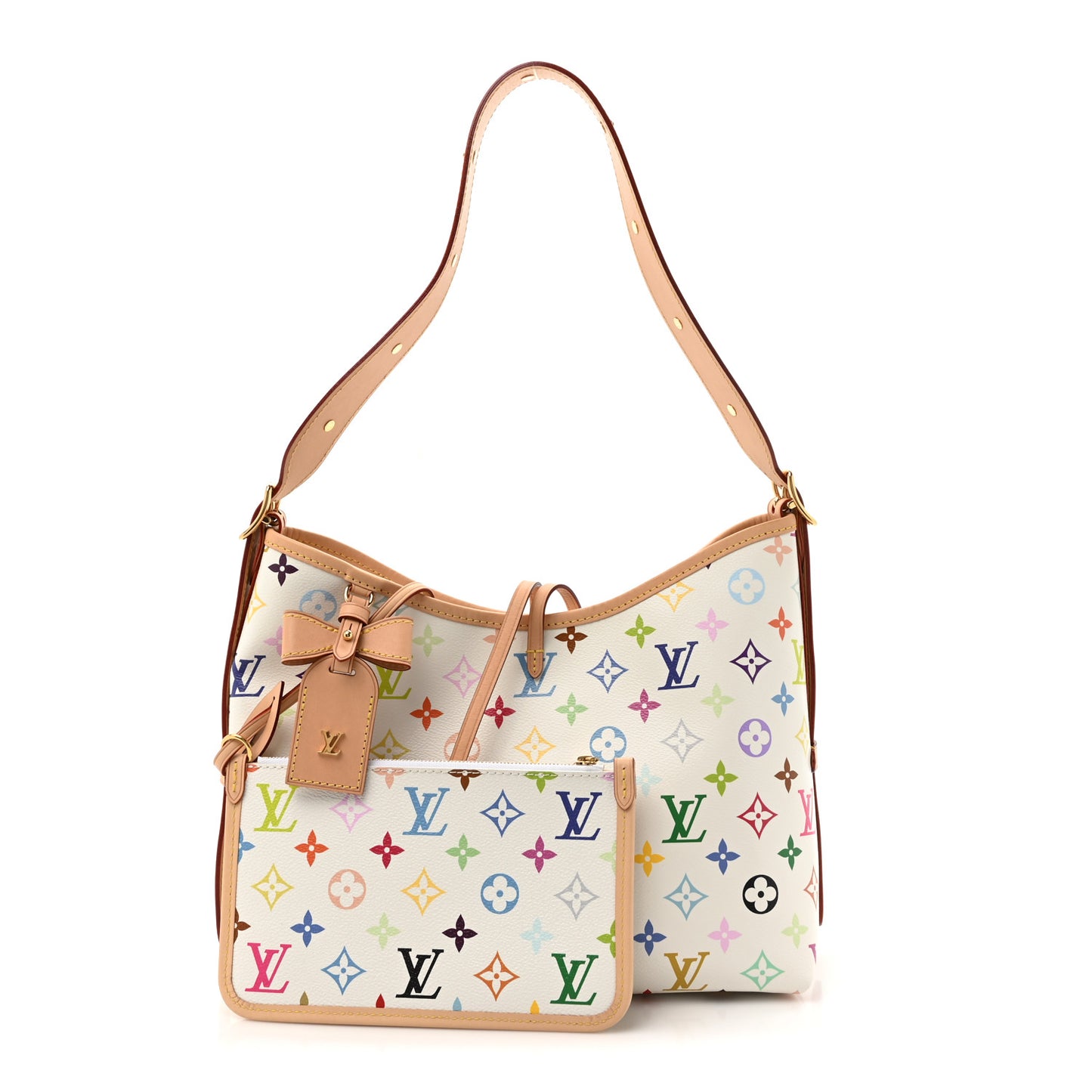 LV X TM Monogram Multicolor CarryAll PM White