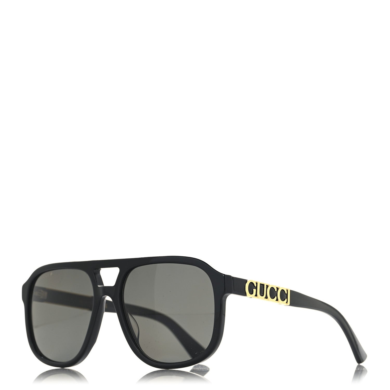 Gucci Acetate Square Frame GG1188S Sunglasses Black 1 of 7
