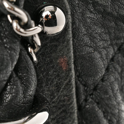 Chanel Distressed Lambskin Lady Braid Bowler Black 11 of 11