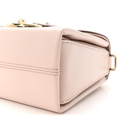 Mulberry High Gloss Calfskin Flowers Lana Small Top Handle Blossom Pink 9 of 9