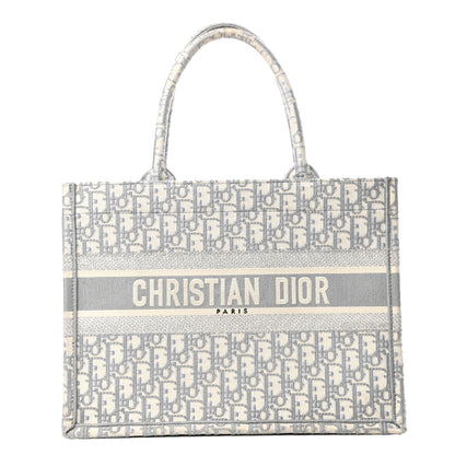 Christian Dior Oblique Medium Book Tote Grey 1 of 9