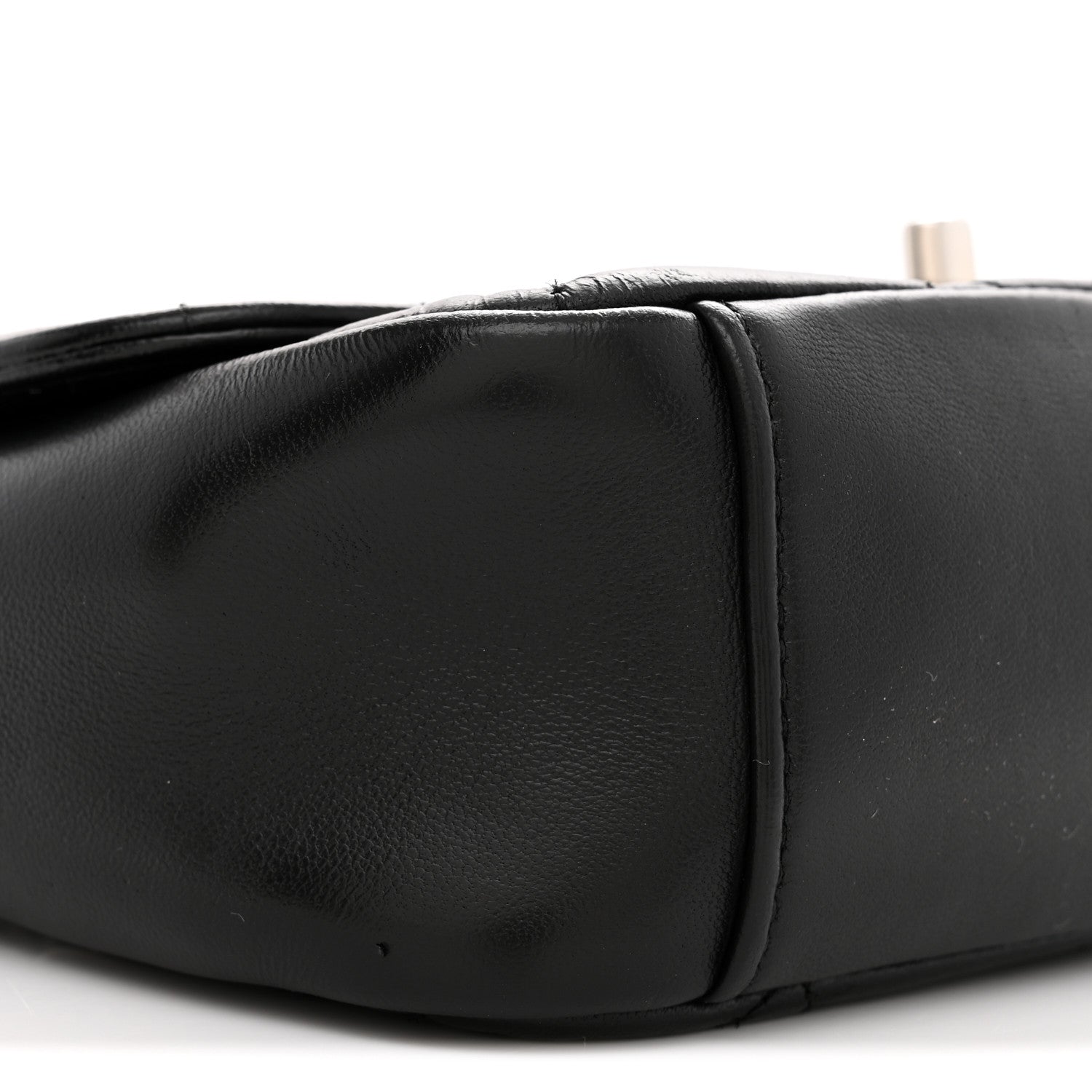 Chanel Lambskin Quilted CC Coin Flap Bag Black 9 of 12