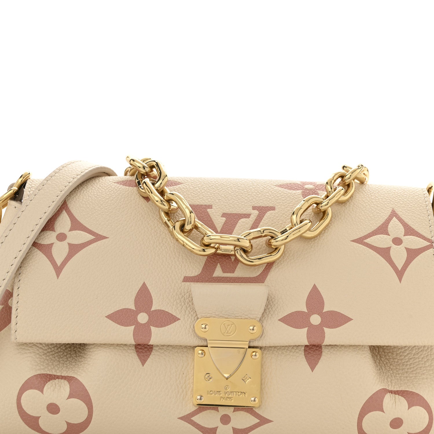 Louis Vuitton Empreinte Monogram Giant Favorite Creme Rose Trianon 7 of 10