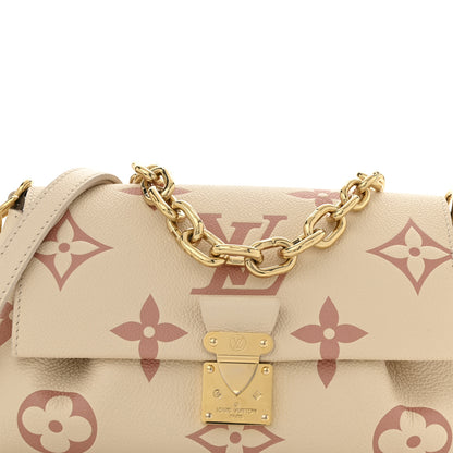 Louis Vuitton Empreinte Monogram Giant Favorite Creme Rose Trianon 7 of 10