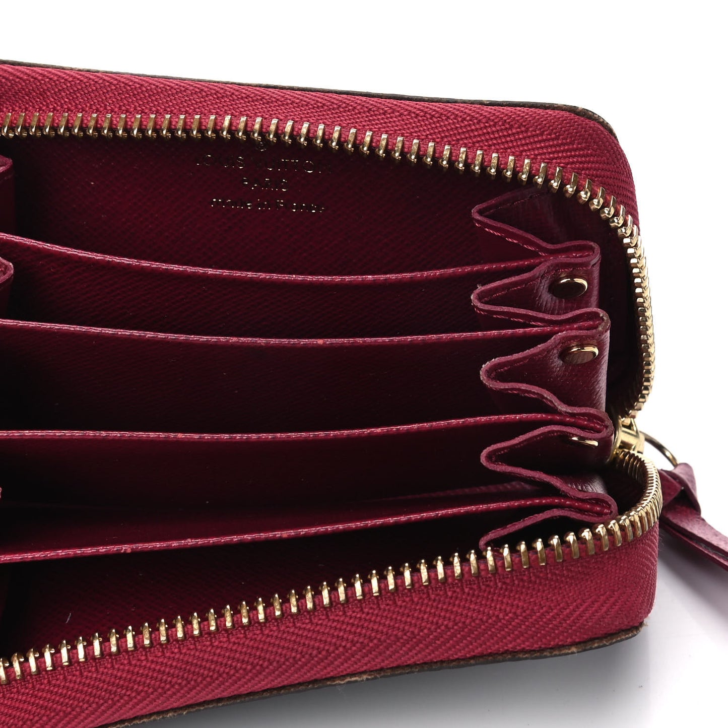 Monogram Zippy Multicartes Fuchsia